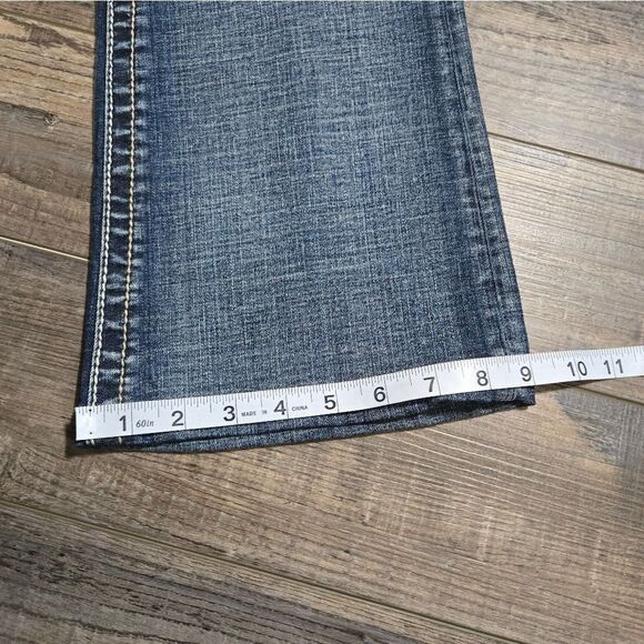 Miss Me JD1103B Bootcut Embellished Embroidered Y2K Jeans size 30 - Picture 11 of 12